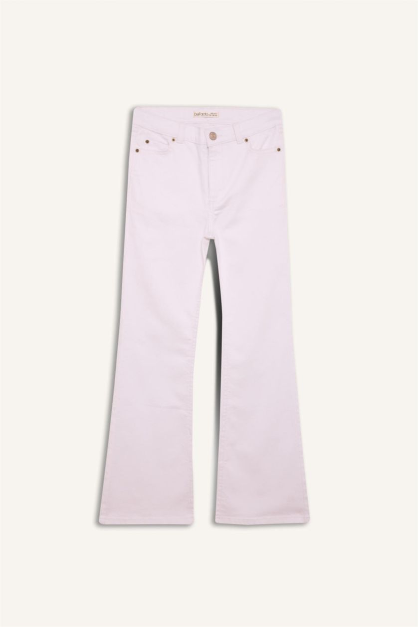 Girls & Teens White Girl Flare Fit Spanish Leg Jeans