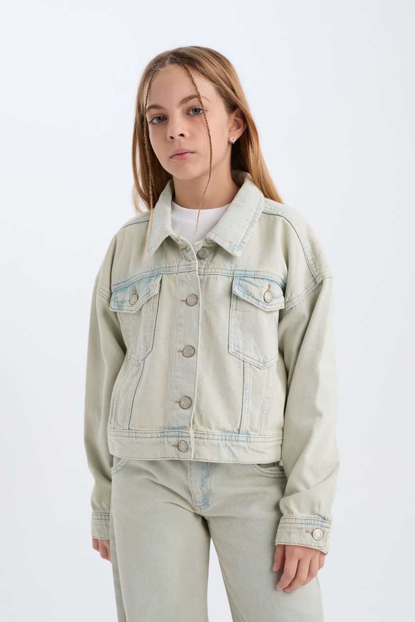 Girls & Teens Light Blue Girl Denim Jacket