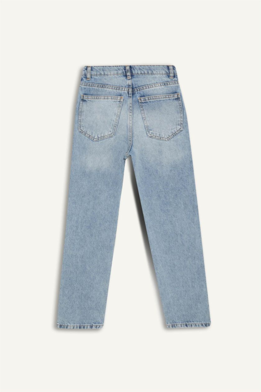 أولادي أزرق بنطلون اولادي قصة فضفاضة جينز برجل عادية