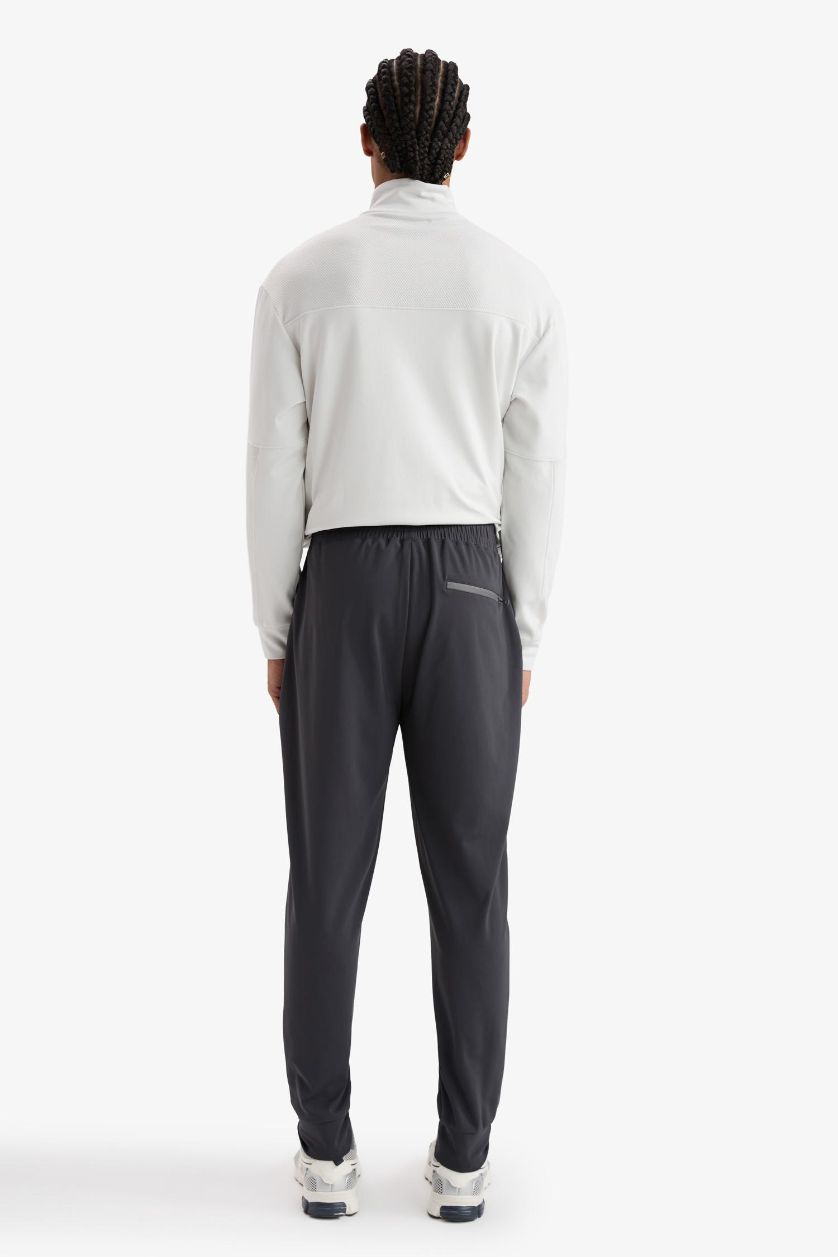 Erkek Antrasit Slim Fit Dar Kesim Standart Paça Sporcu Jogger Eşofman Altı