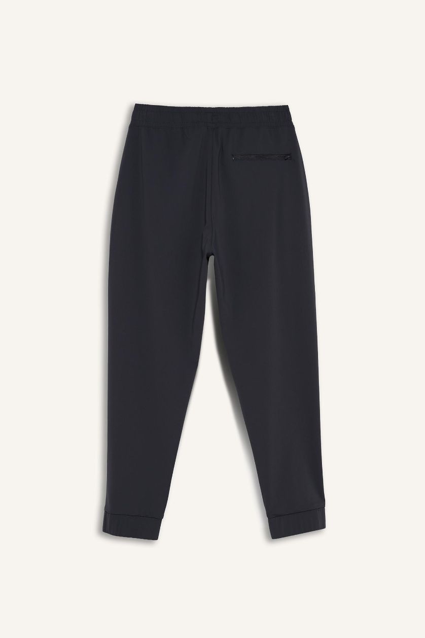 Erkek Antrasit Slim Fit Dar Kesim Standart Paça Sporcu Jogger Eşofman Altı