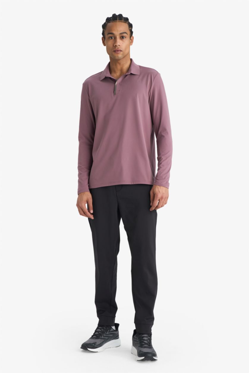 Erkek Siyah Slım Fıt Standart Paça Jogger