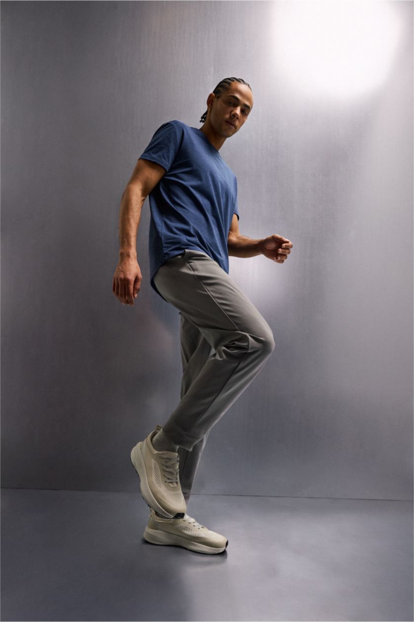 Man Grey Slim Fit Jogger