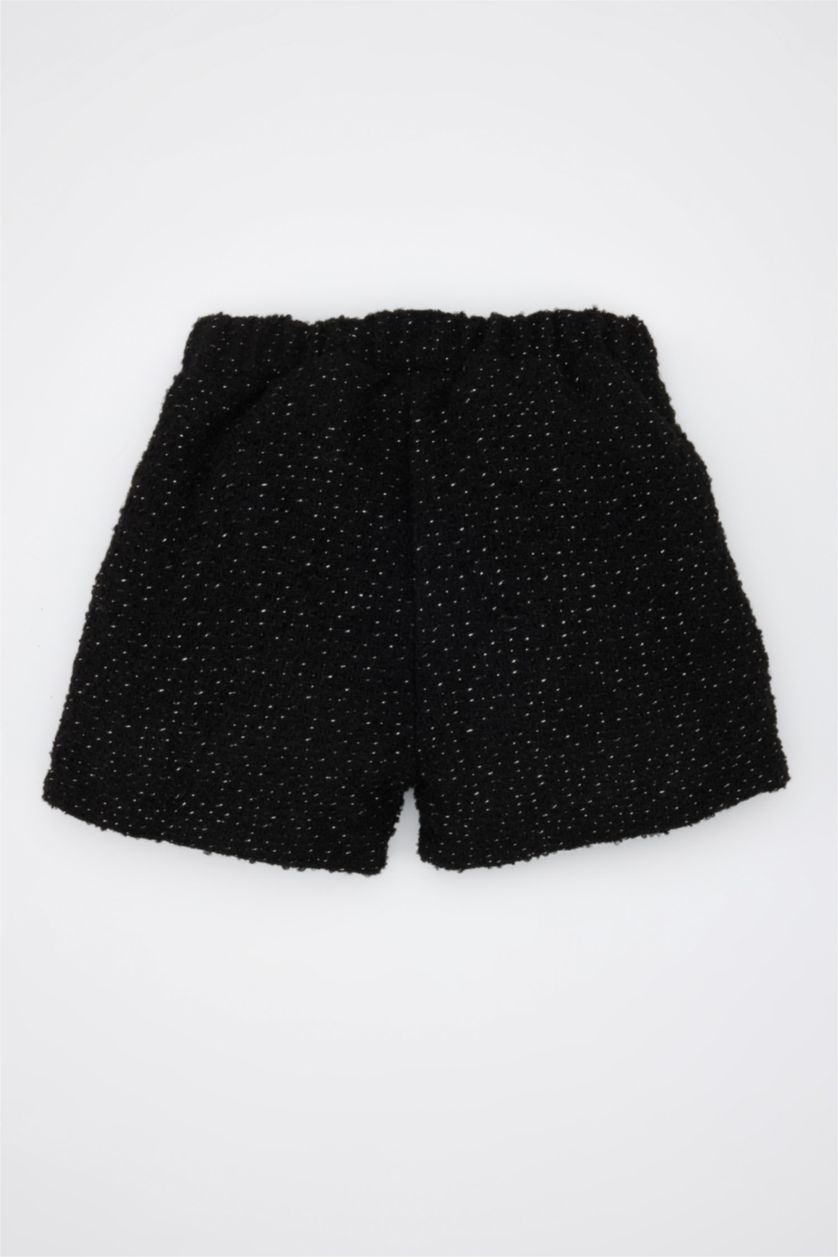 Kız Bebek Siyah Tweed Kız Bebek