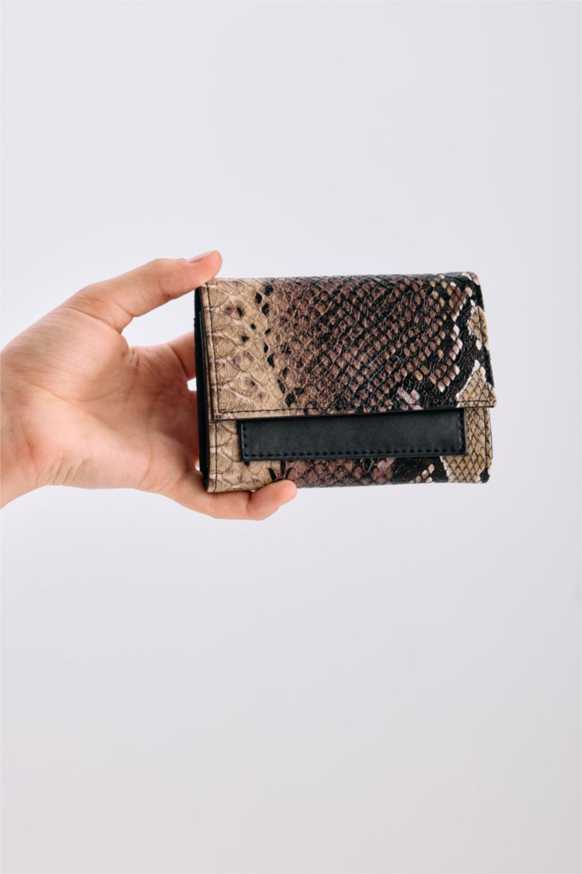 Kadın Kahve Kadın Suni Deri Cüzdan