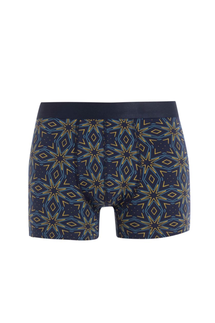 Erkek Sarı Regular Fıt 3'lü Boxer