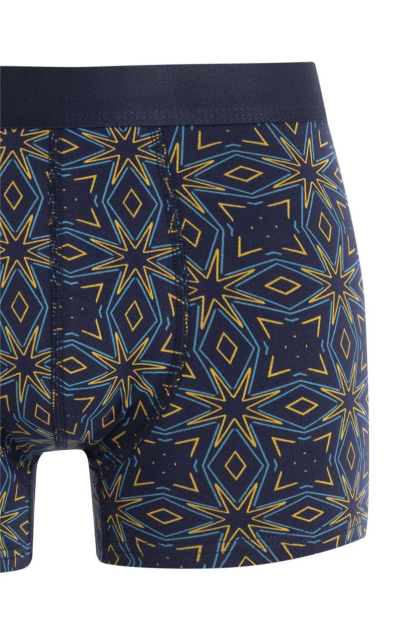 Erkek Sarı Regular Fıt 3'lü Boxer