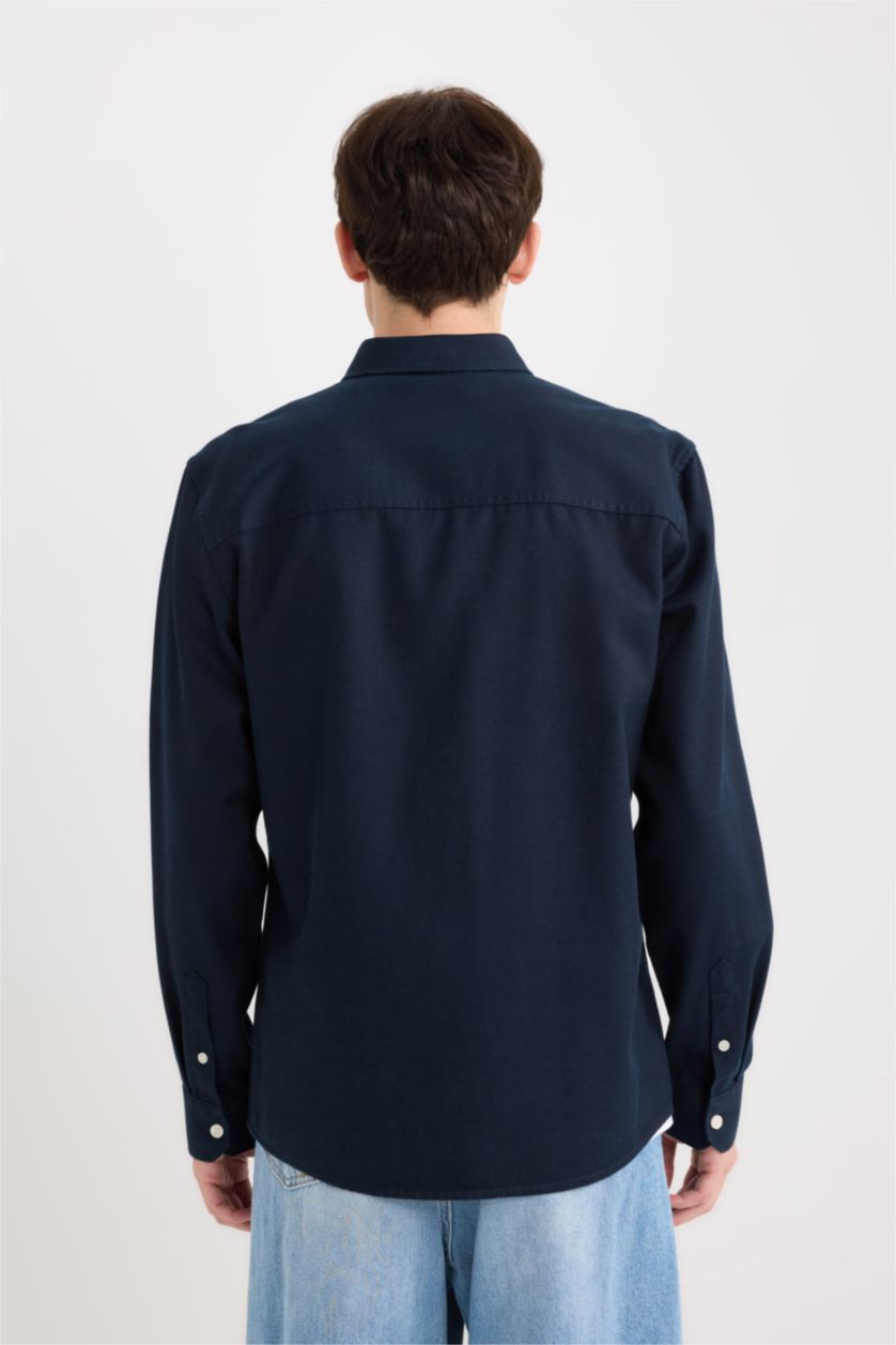 Ерлер әскери-теңіз қалыпты пішім Ұзын жеңді көйлек