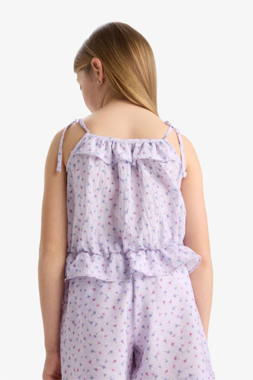 GIRLS & TEENS Lilac Girl Short Sleeve Blouse