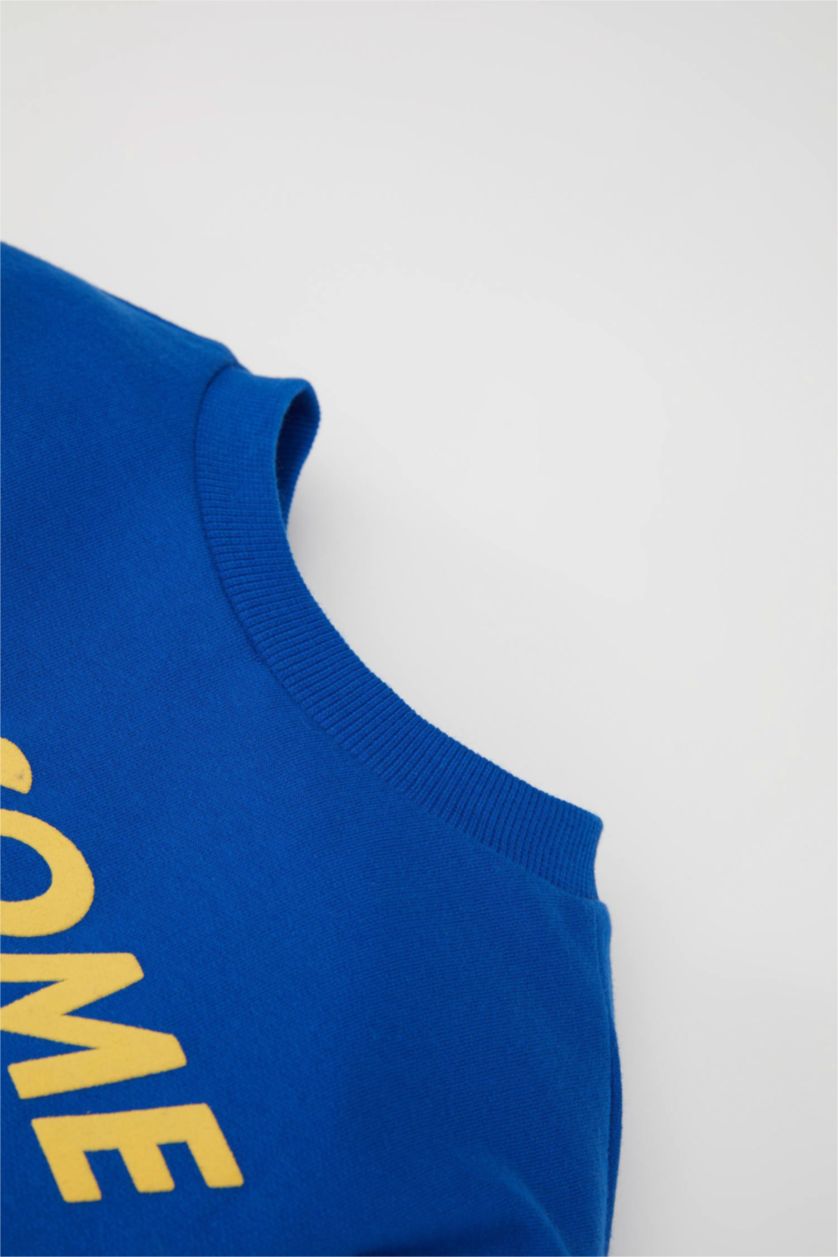 BÉBÉ GARÇON Bleu Ensemble Sweat-shirt et Jogging avec imprimé pour BéBé Garçon