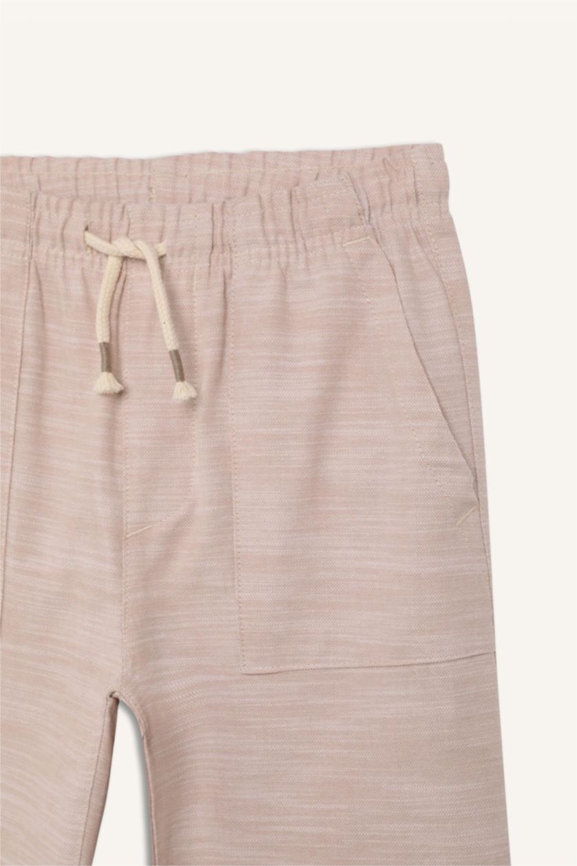 Boys & Teens Beige Boy Regular Fit Standard Leg Trousers