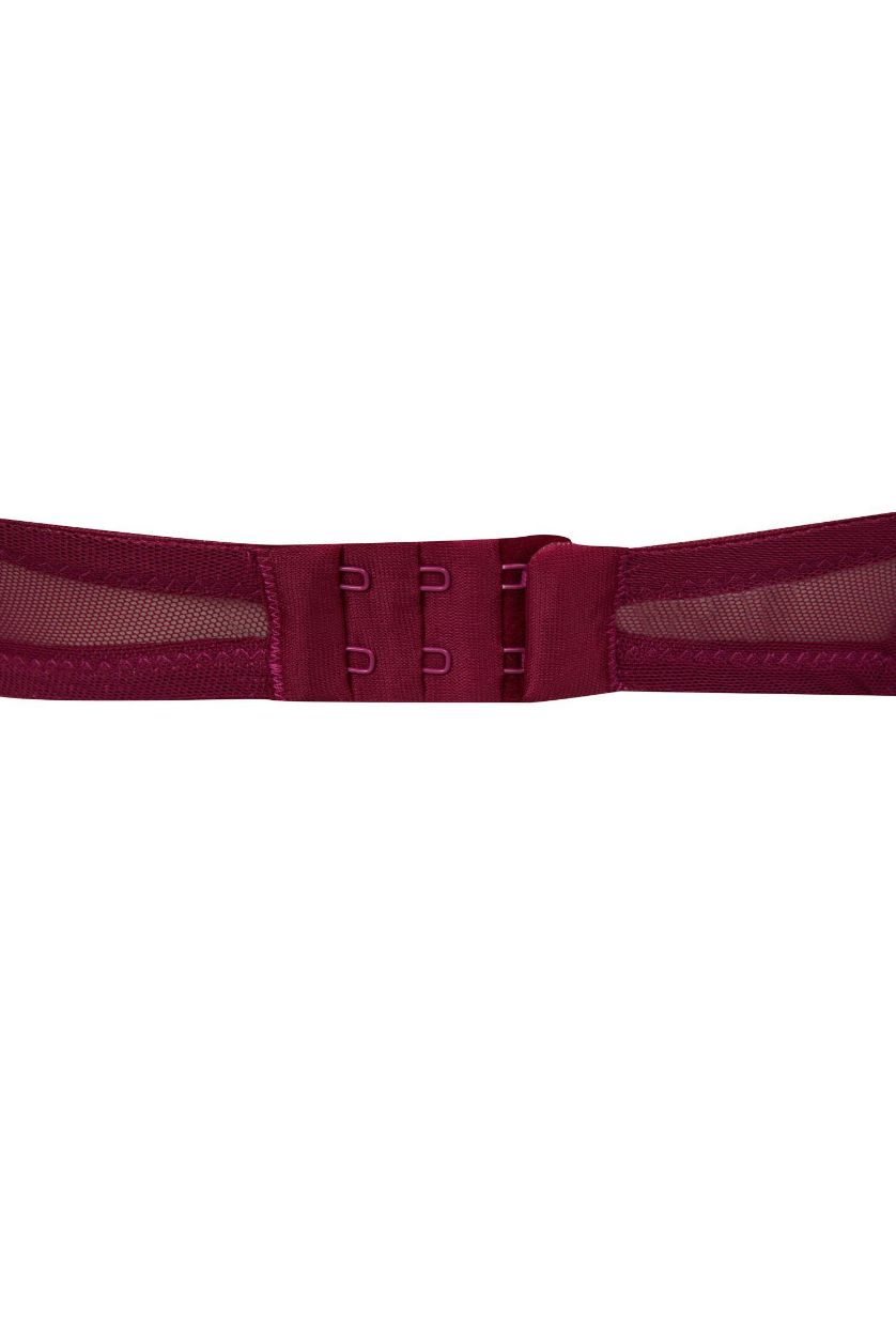 Kadın Koyu Mor Comfort Pedli Straplez Sütyen