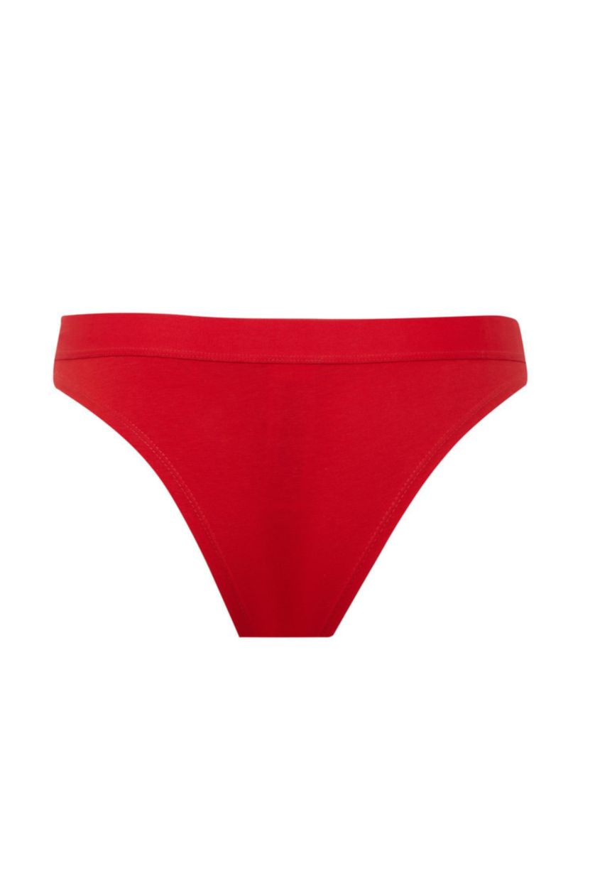 WOMAN Red Fall in Love Red Slip Panties