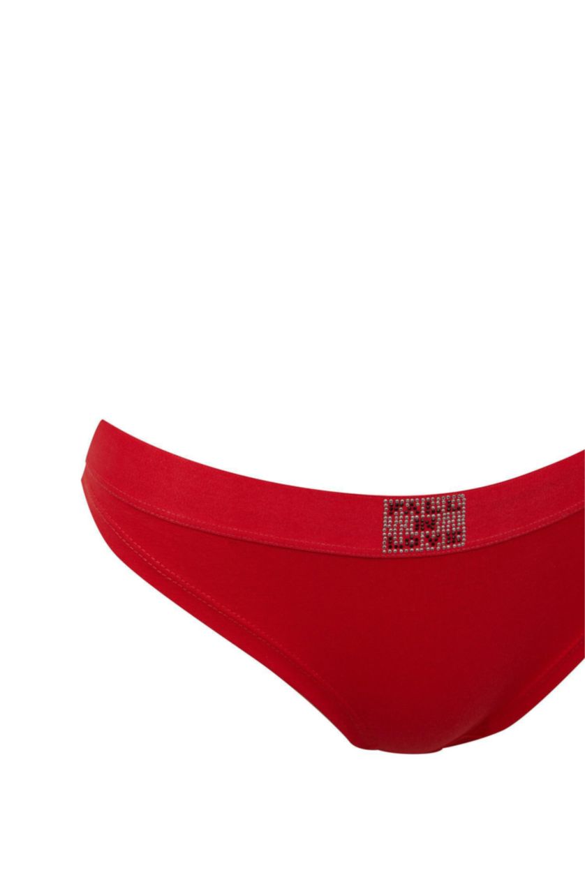 WOMAN Red Fall in Love Red Slip Panties