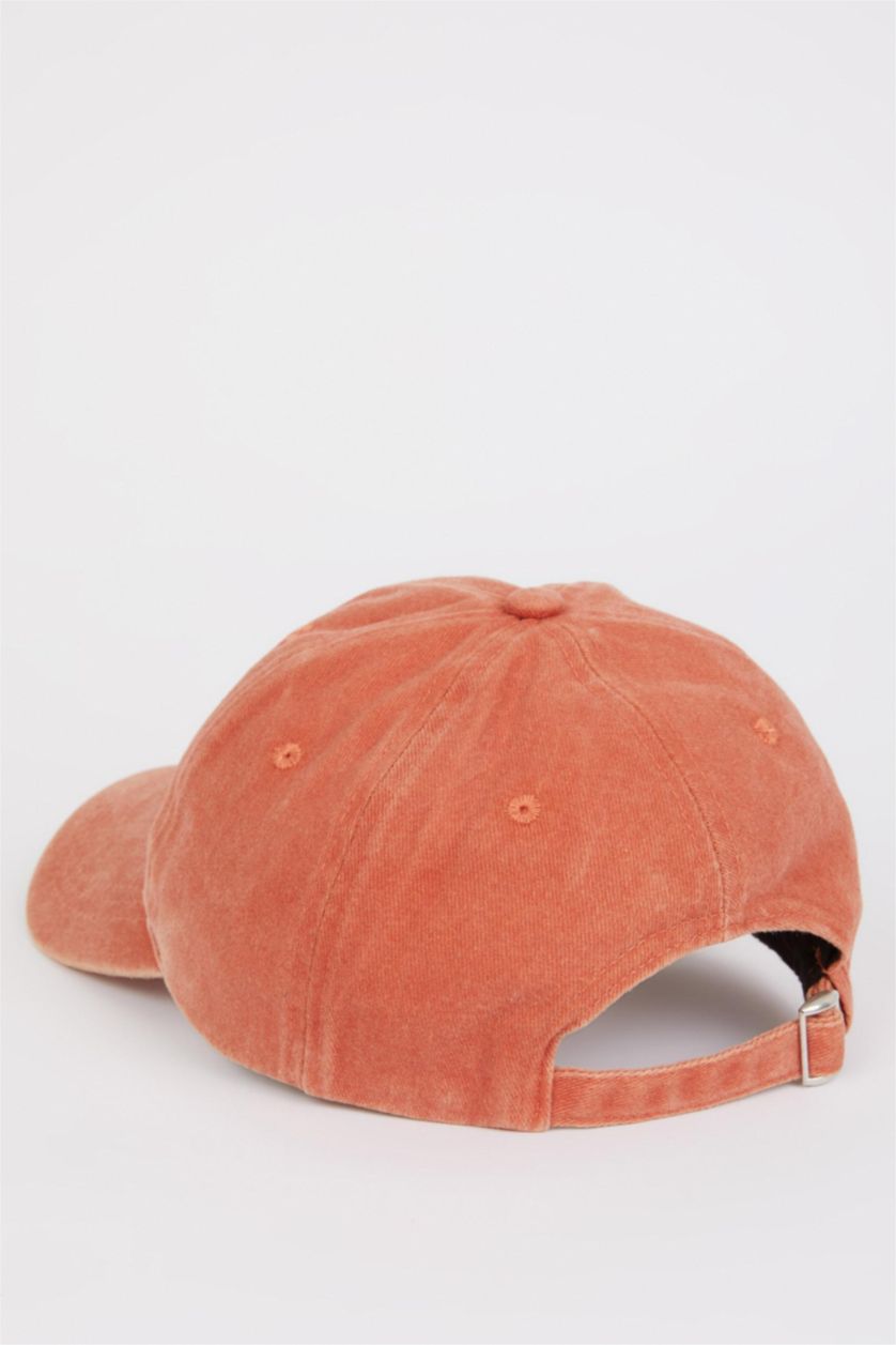 Мужчины Красный Унисекс Бирка Принтованная Джинсовая Бейсбольная Баскетбольная Кепка