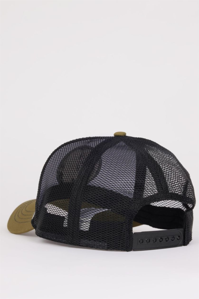 MAN Khaki قبعة منسوج