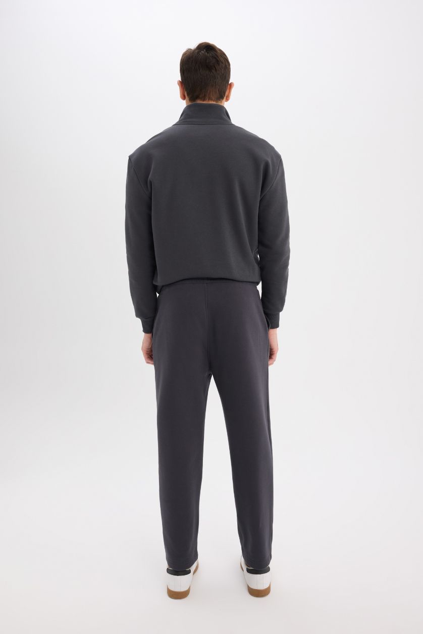 رجال أنثرا بنطرون قماش سميك قصة عادية برجل عادي بجيب