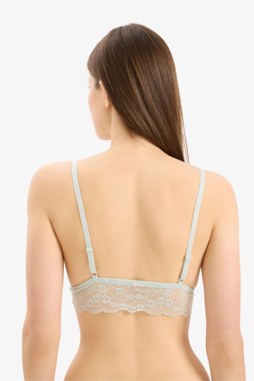 Kadın Mint Kaplı Pedli Bralet