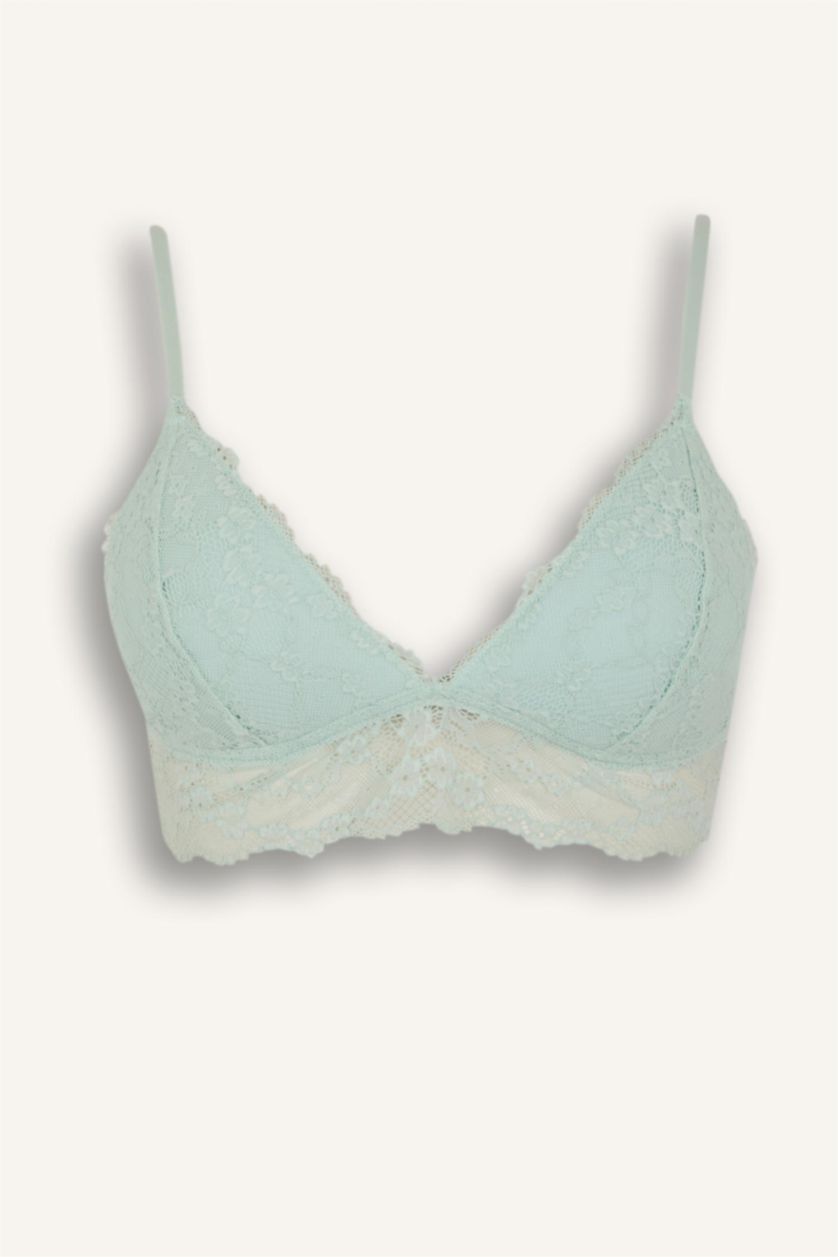 Kadın Mint Kaplı Pedli Bralet