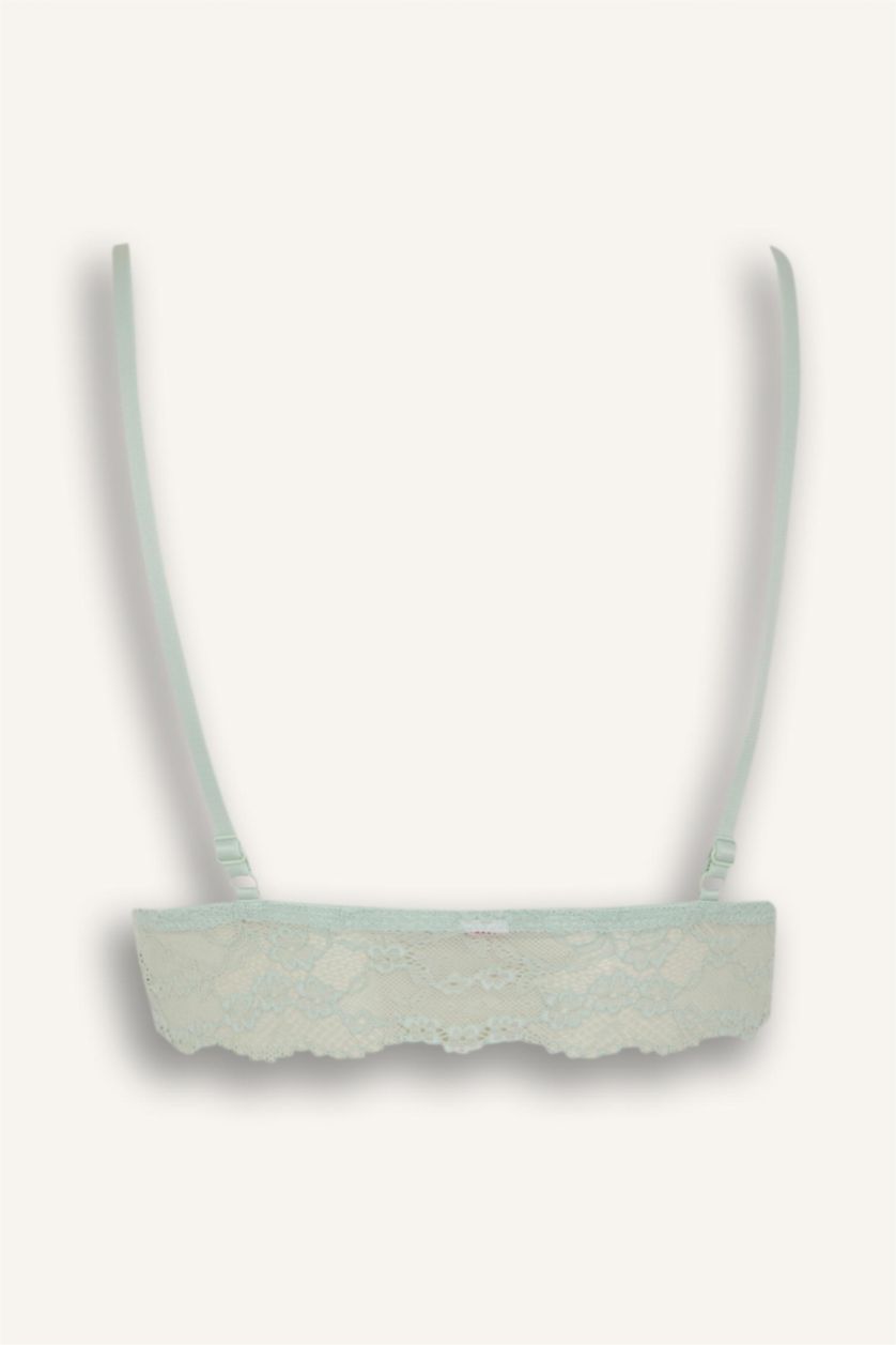 Kadın Mint Kaplı Pedli Bralet