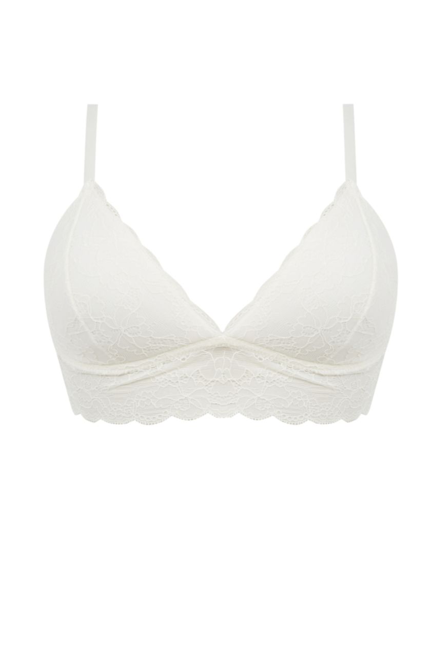 Kadın Kırık Beyaz Kaplı Pedli Bralet