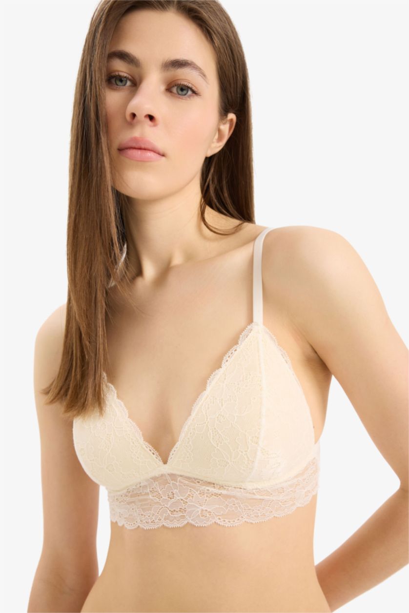 Kadın Kırık Beyaz Kaplı Pedli Bralet