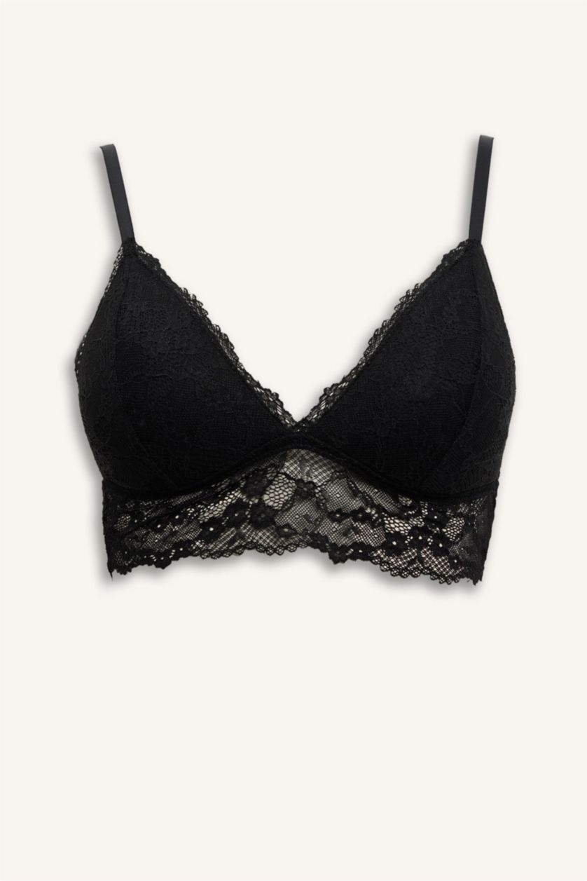 WOMAN Black Fall in Love Full Lace Bra
