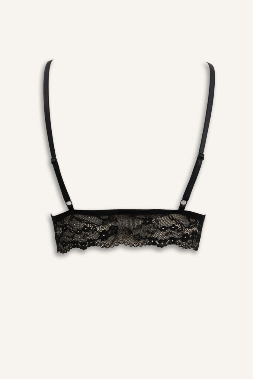 WOMAN Black Fall in Love Full Lace Bra