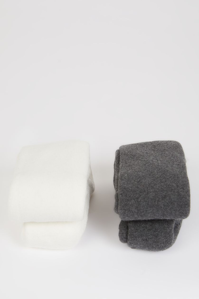 Girls & Teens Karma Girl 2 Piece Cotton Pantyhose Socks