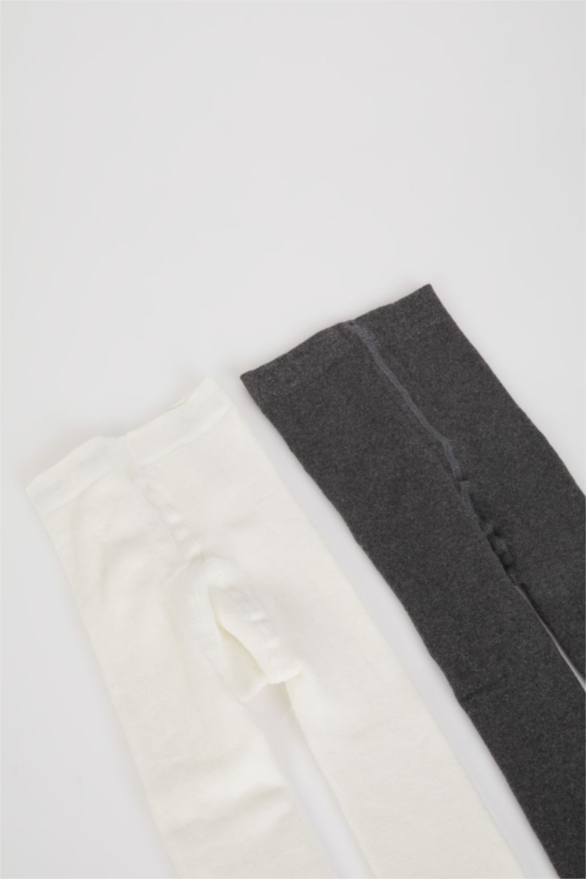 Girls & Teens Karma Girl 2 Piece Cotton Pantyhose Socks