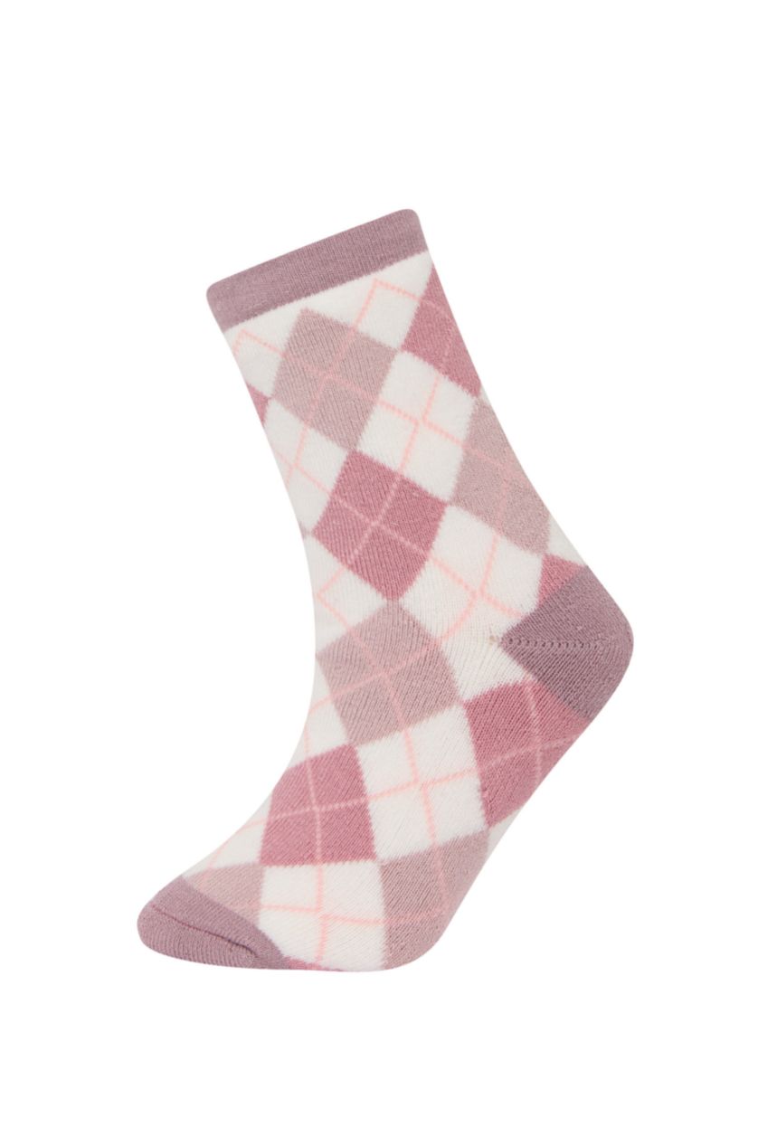 FILLES Karma Lot de 3 paires de Chaussettes longues en coton pour fille