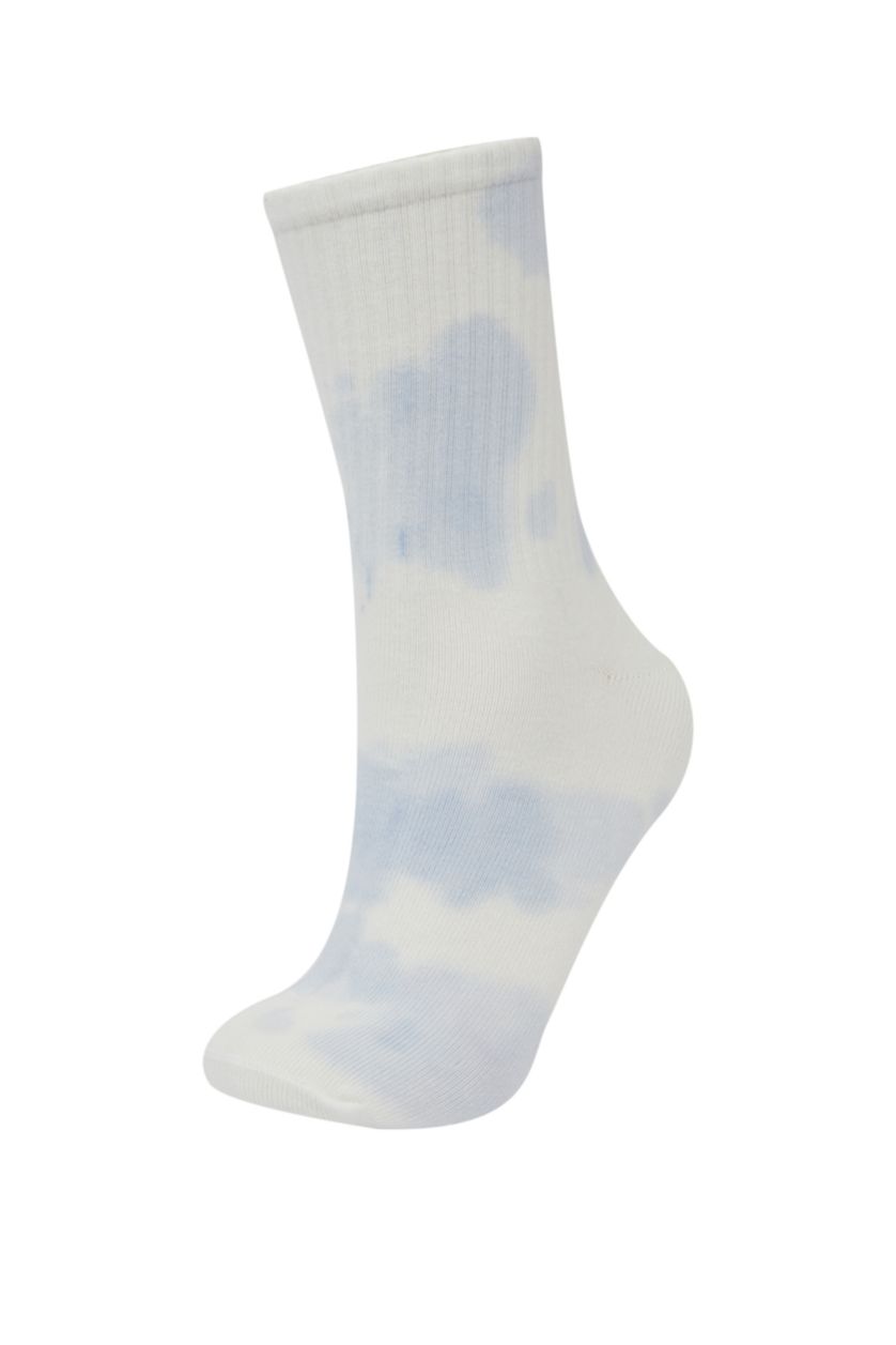 Kız Çocuk - Genç Kız Karma Rahat Lastikli 3'lü Pamuklu Uzun Çorap Kız Çocuk