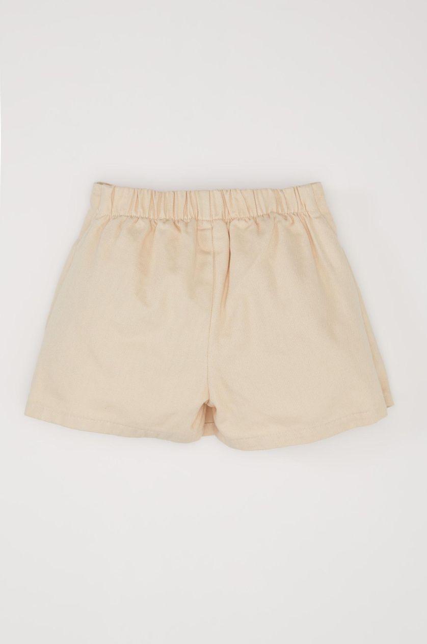 BÉBÉ FILLE Beige Jupe en gabardine pour bébé fille
