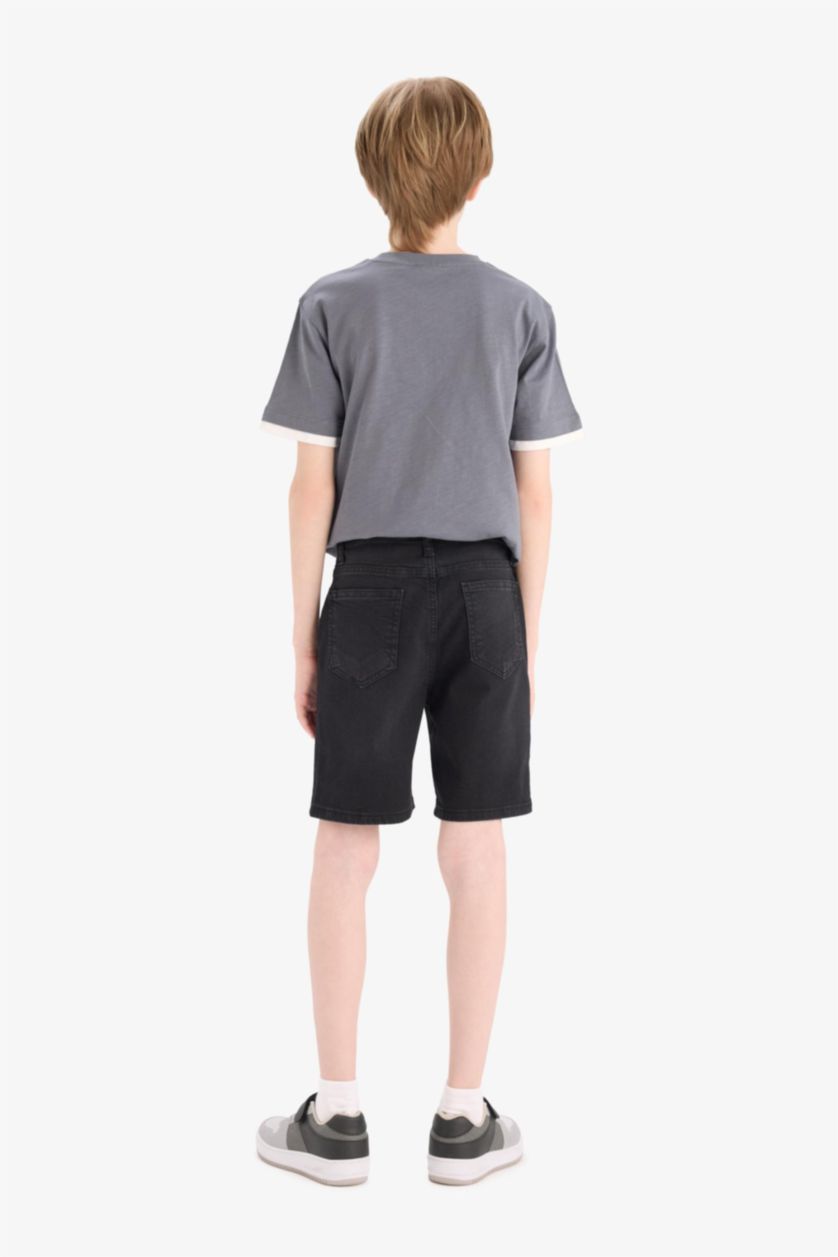 أولادي أسود شورت جينز اولادي أسود