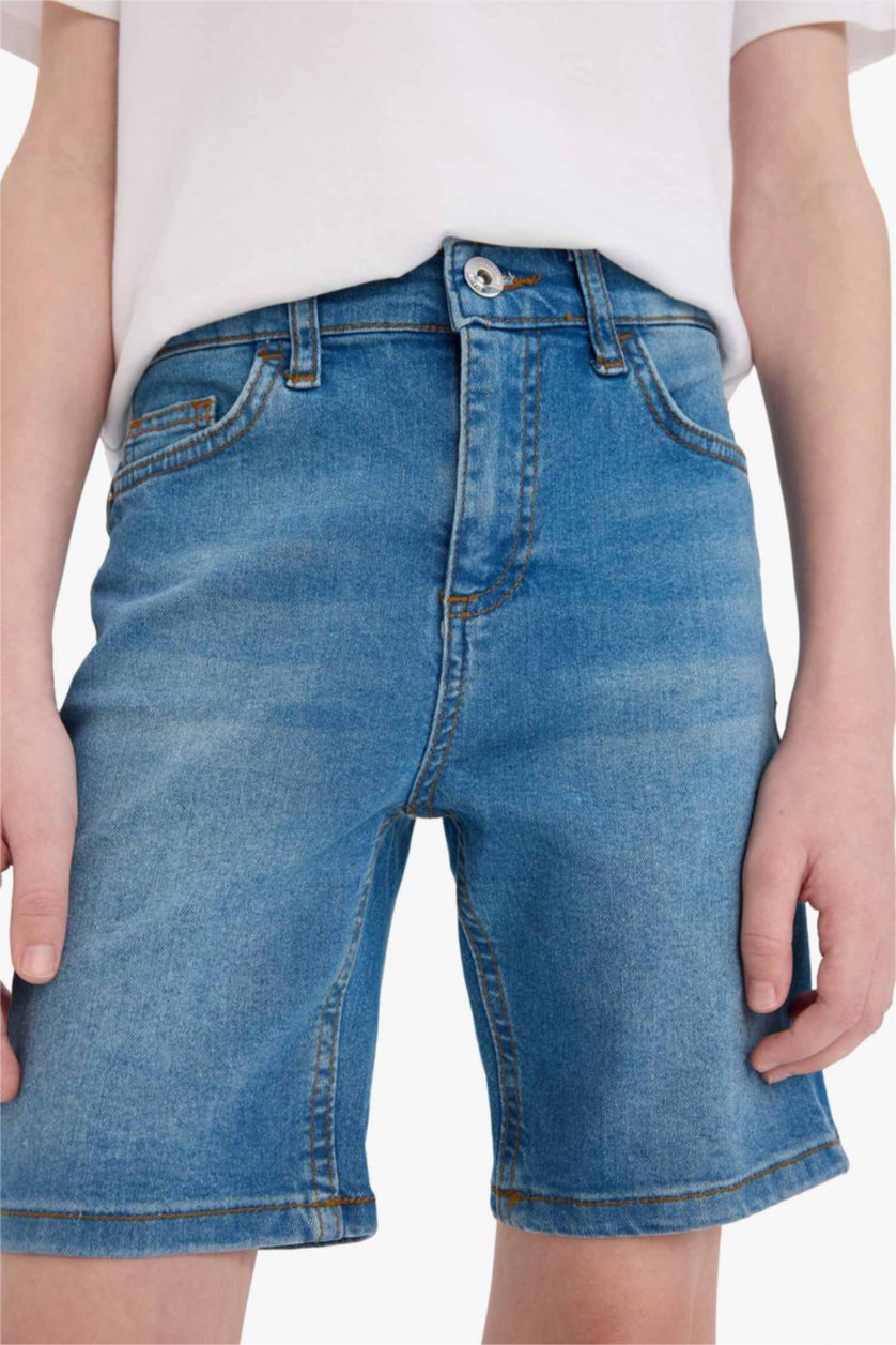 أولادي أزرق شورت جينز اولادي