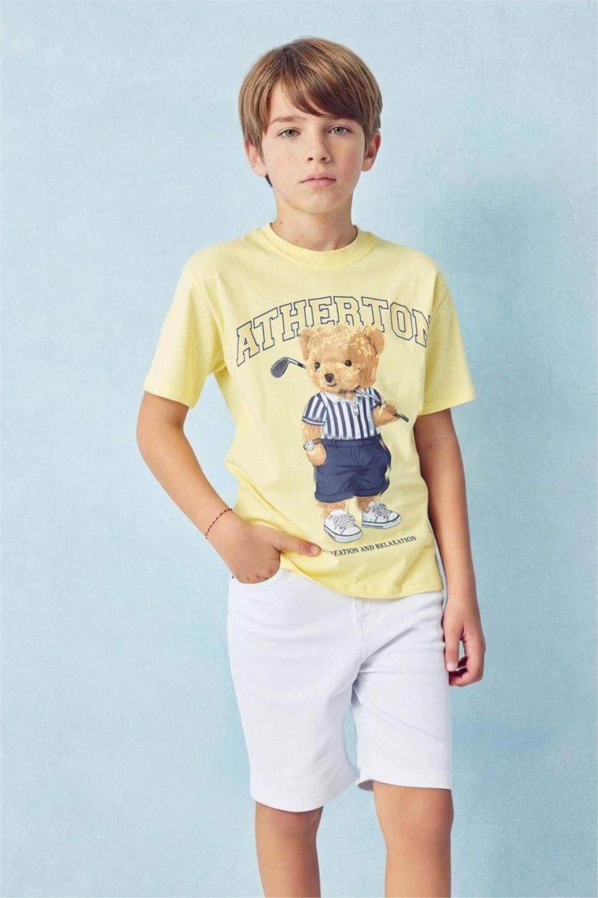 BOYS & TEENS White Boy Shorts