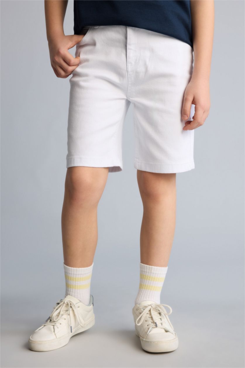BOYS & TEENS White Boy Shorts