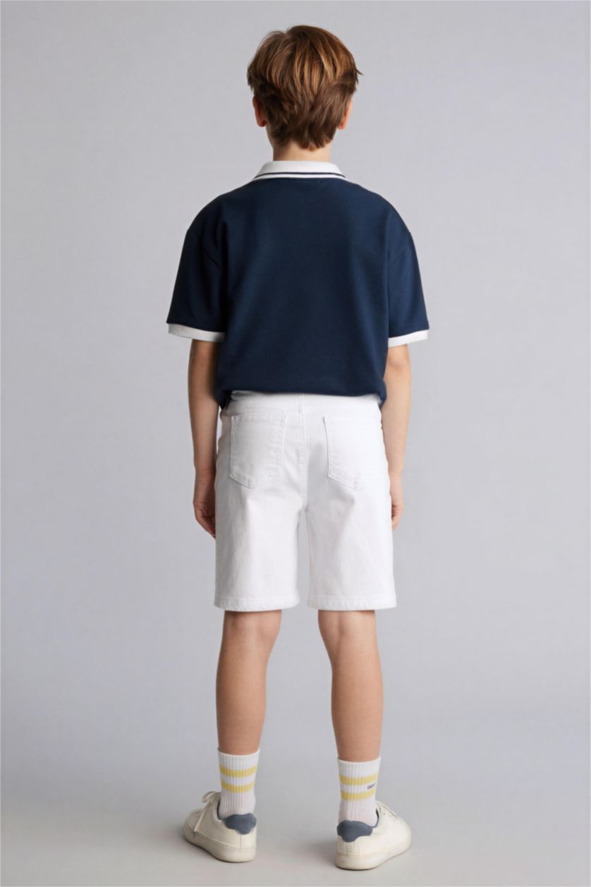 BOYS & TEENS White Boy Shorts