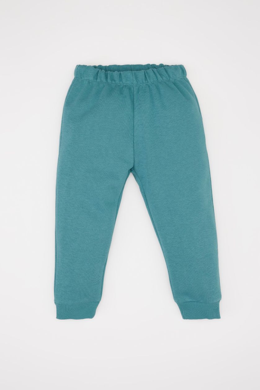 BÉBÉ GARÇON Açık Petrol Ensemble de sweatshirt imprimé et jogging pour bébé garçon