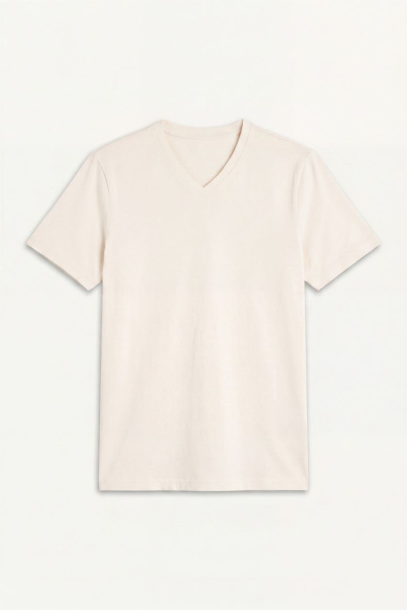 رجال اوف وايت Stretch Fabric Basic T-Shirt
