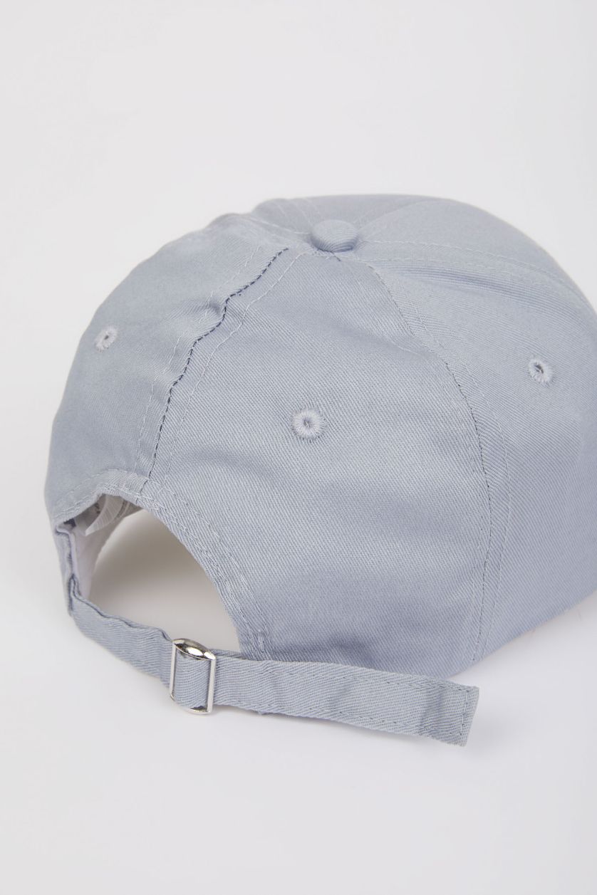 حريمي أزرق كاب بيسبول حريمي منسوج باتكيت