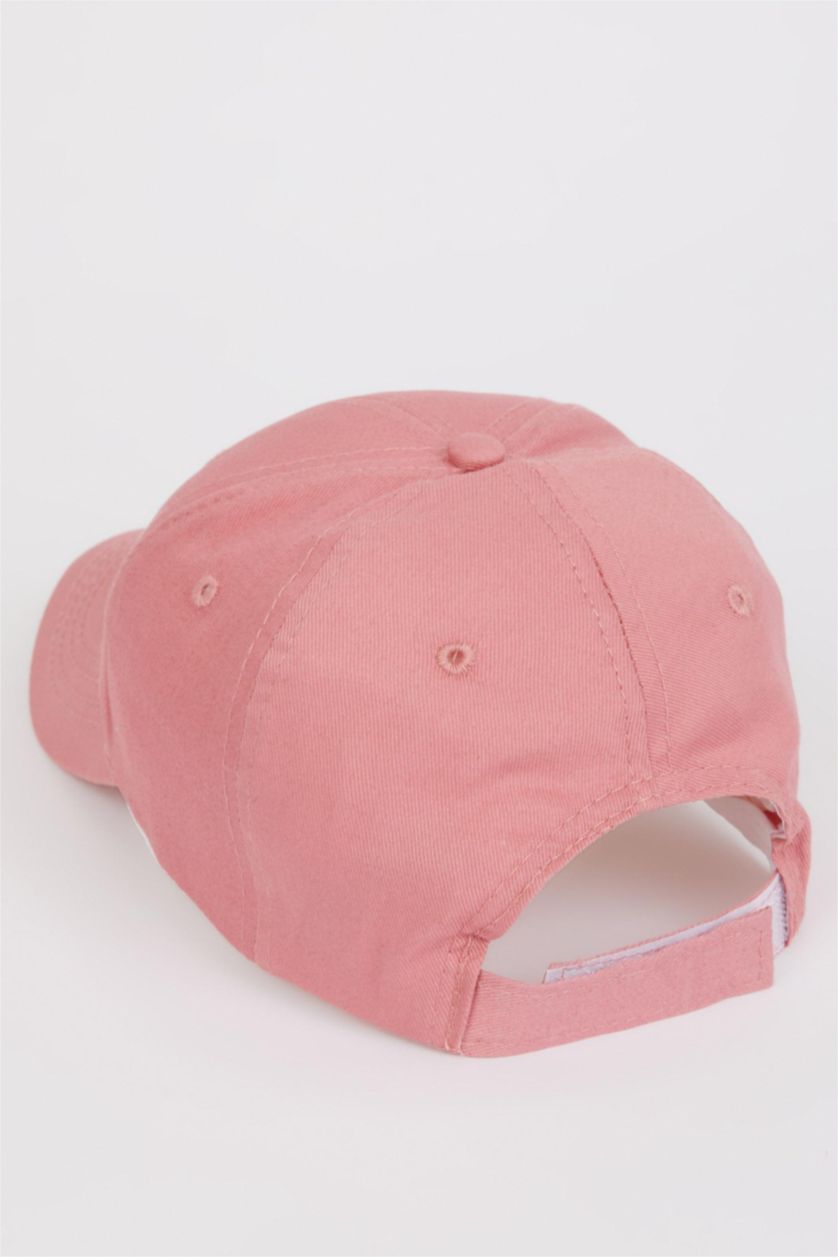 نساء زهري غامق شفقة كاب نسائي بيسبول منسوج باتكيت