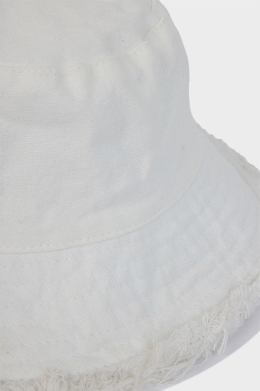 نساء أبيض (000) شفقة كاب نسائي بيسبول منسوج باتكيت