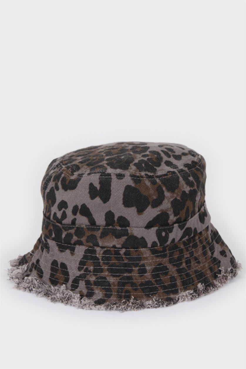 Woman Karma Woman Leopard Woven Baseball Basketball Cap