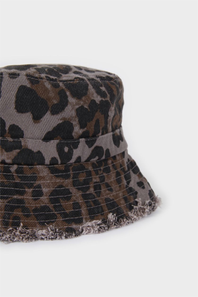 Woman Karma Woman Leopard Woven Baseball Basketball Cap