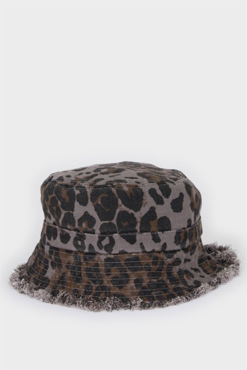 Woman Karma Woman Leopard Woven Baseball Basketball Cap
