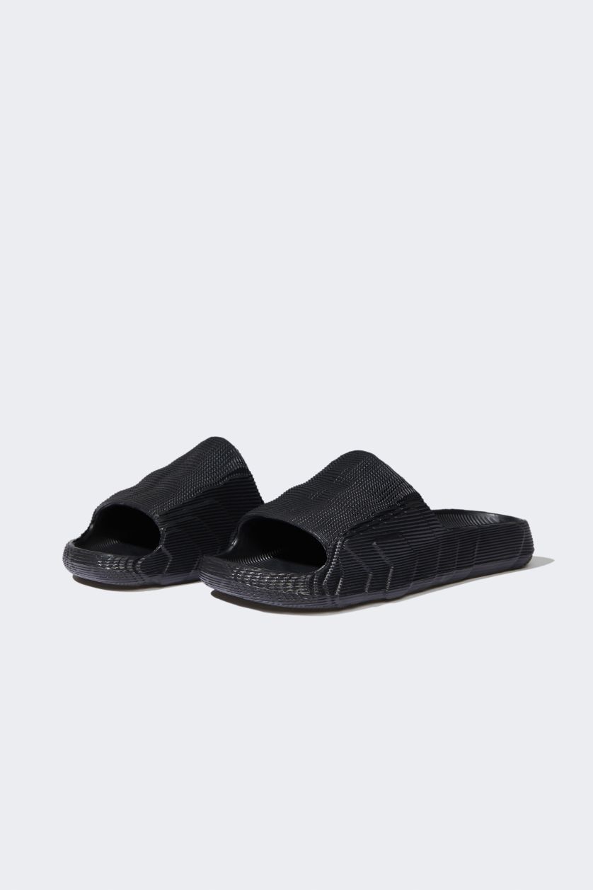 رجال كحلي شبشب رجالي إيفا بكعب مسطح بشريط مفرد