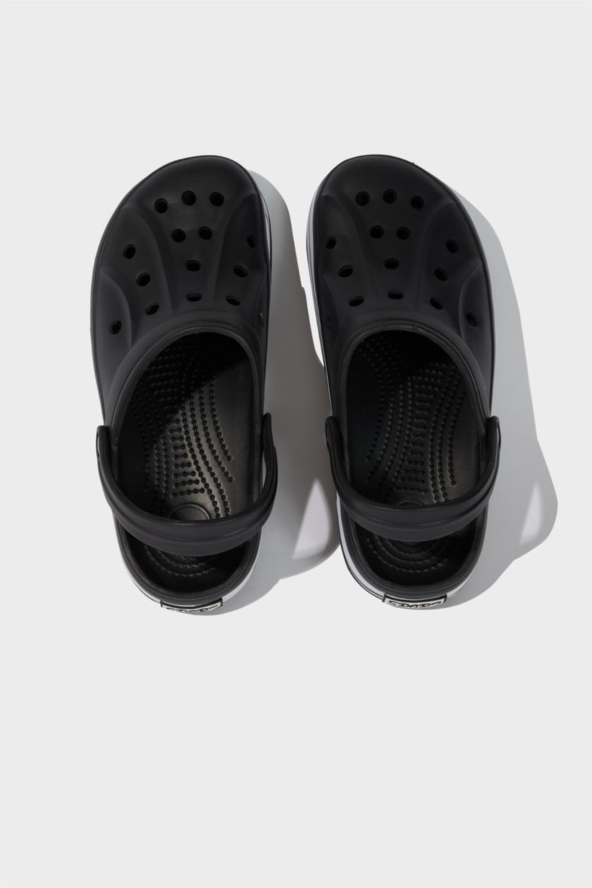 رجالي أسود صندل رجالي أسود بكعب مسطح