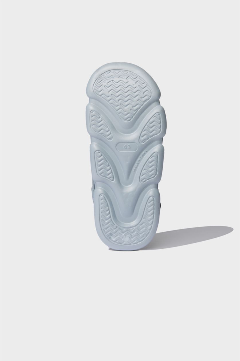 رجالي أسود صندل رجالي بكعب مسطح