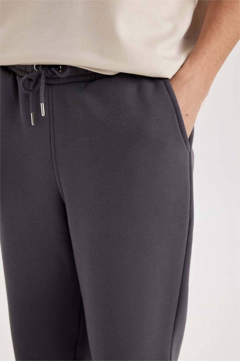 Ерлер Антрацит релакс пішімі 3 көтерілген жіп тұрақты етек Шалбар